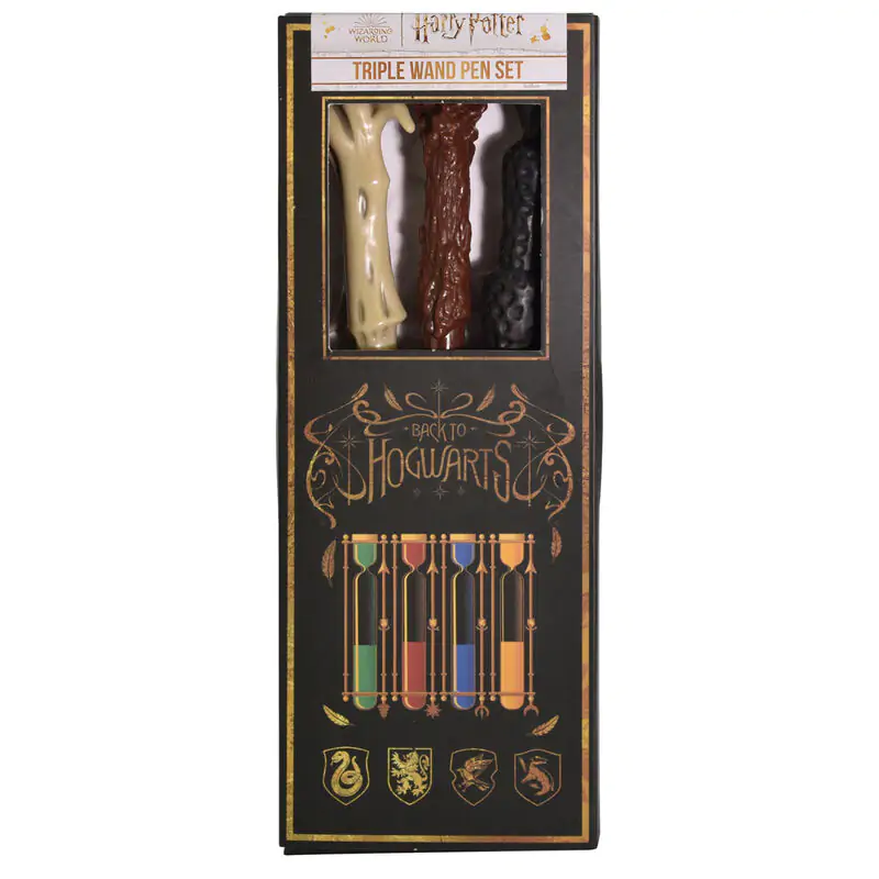 Harry Potter Triple Wand Pen Pack product photo