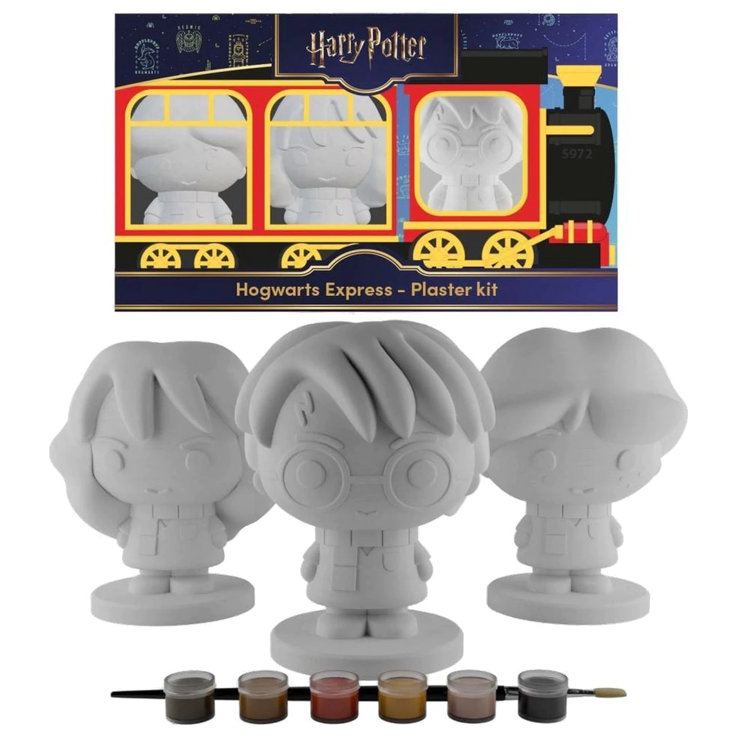 Harry Potter blister pack with 3 colorable figures product photo