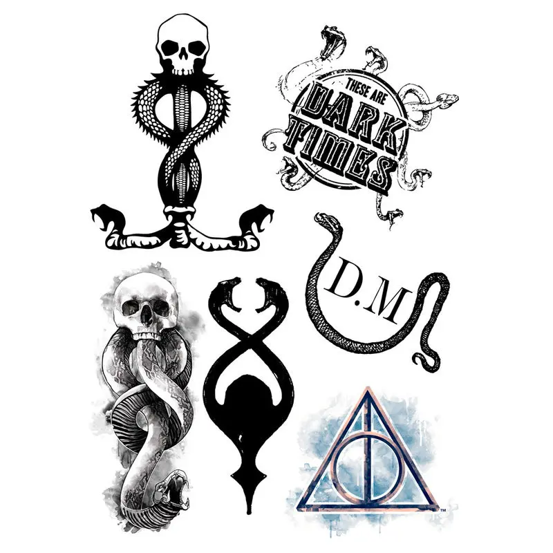 Harry Potter Temporary Tattoos Set termékfotó