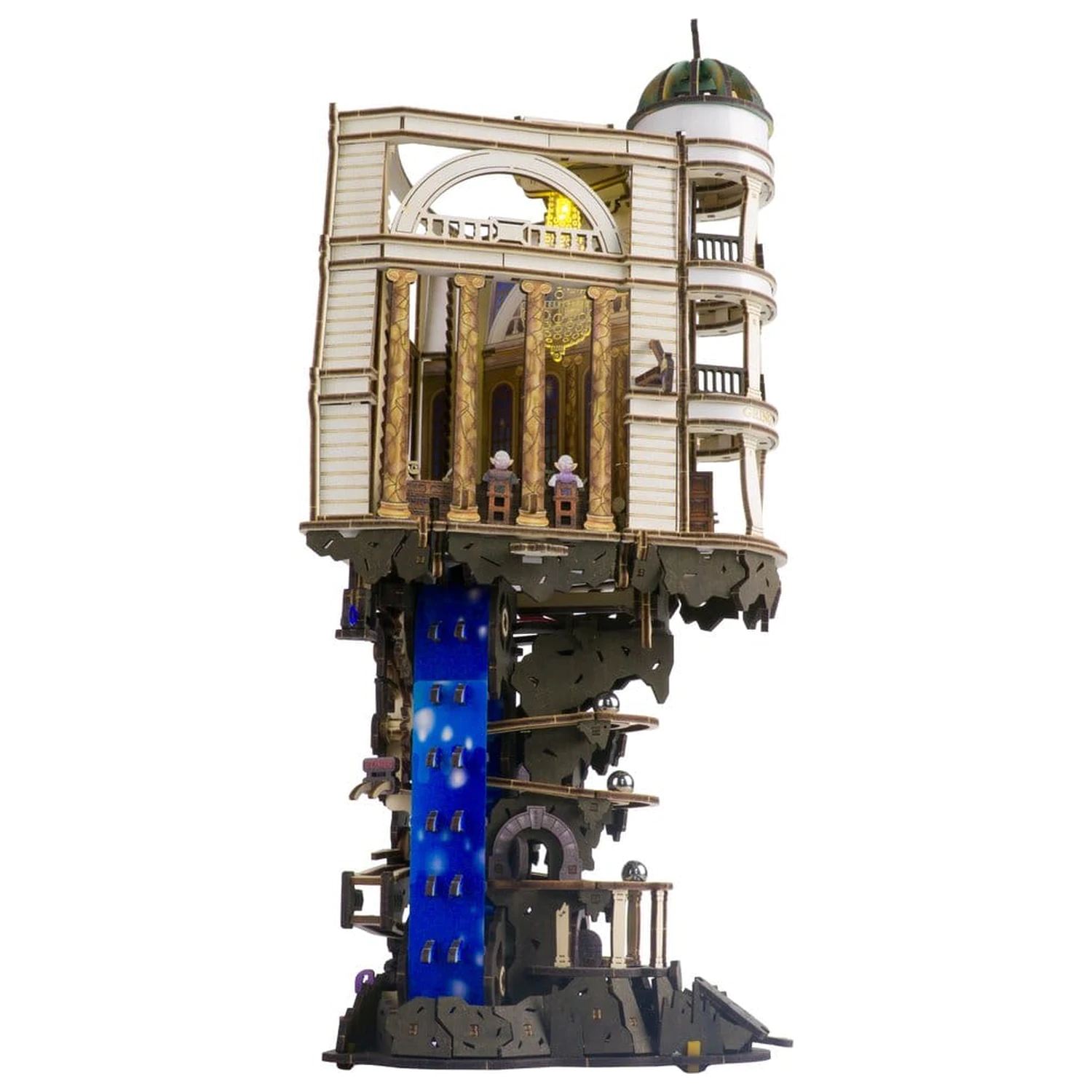 Harry Potter 3D Wooden Puzzle Gringotts Bank Marble Run product photo