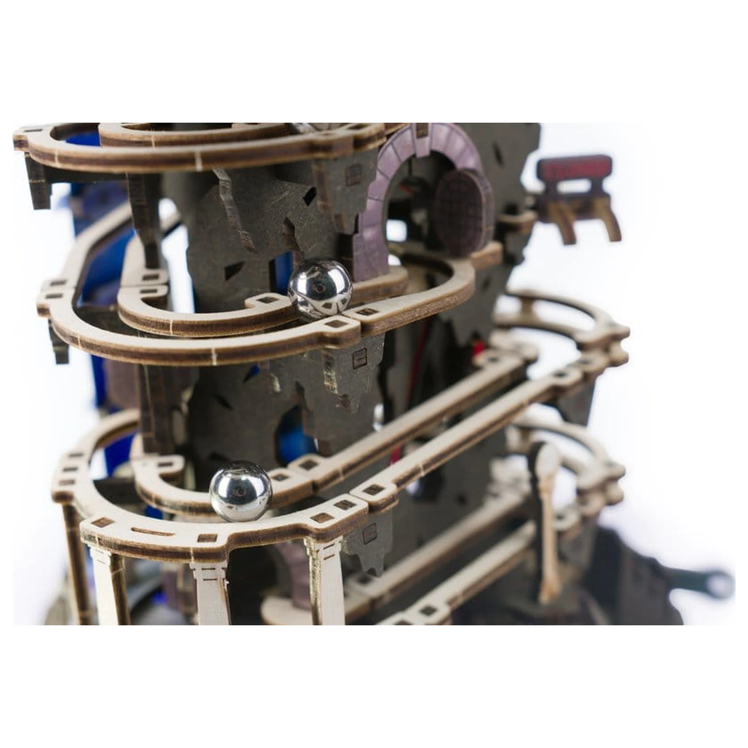 Harry Potter 3D Wooden Puzzle Gringotts Bank Marble Run product photo
