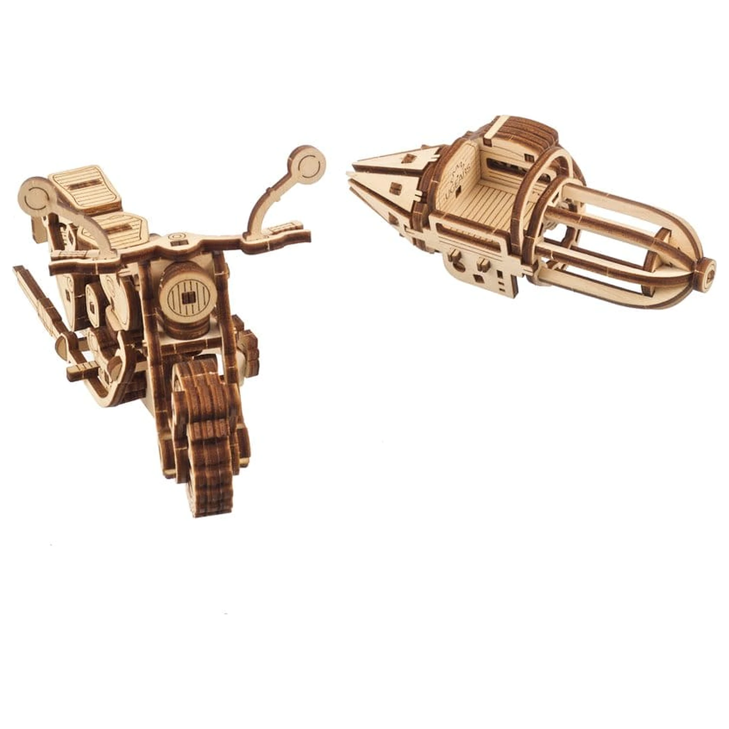 Harry Potter 3D Wooden Puzzle Hagrid's Flying Motorbike product photo