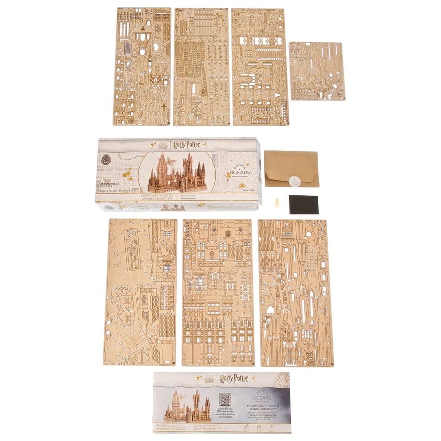 Harry Potter 3D Wooden Puzzle Hogwarts Castle product photo