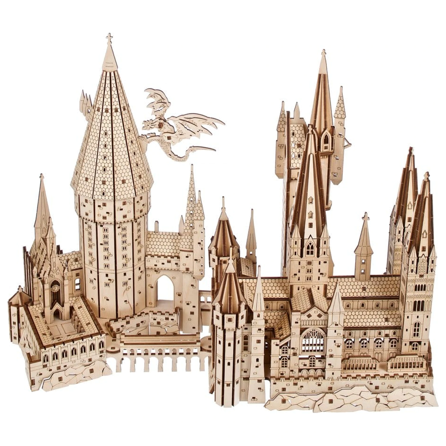 Harry Potter 3D Wooden Puzzle Hogwarts Castle product photo