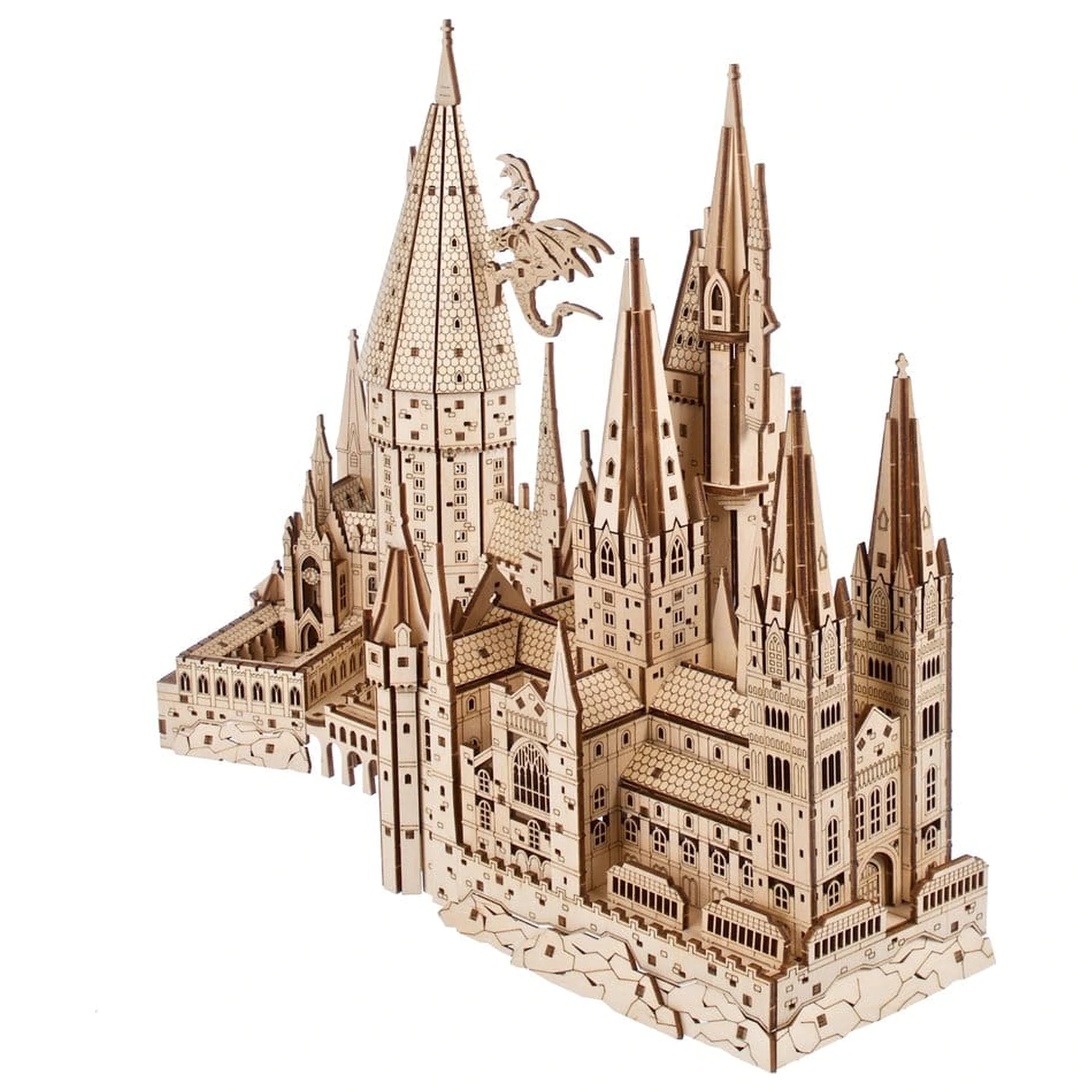 Harry Potter 3D Wooden Puzzle Hogwarts Castle product photo