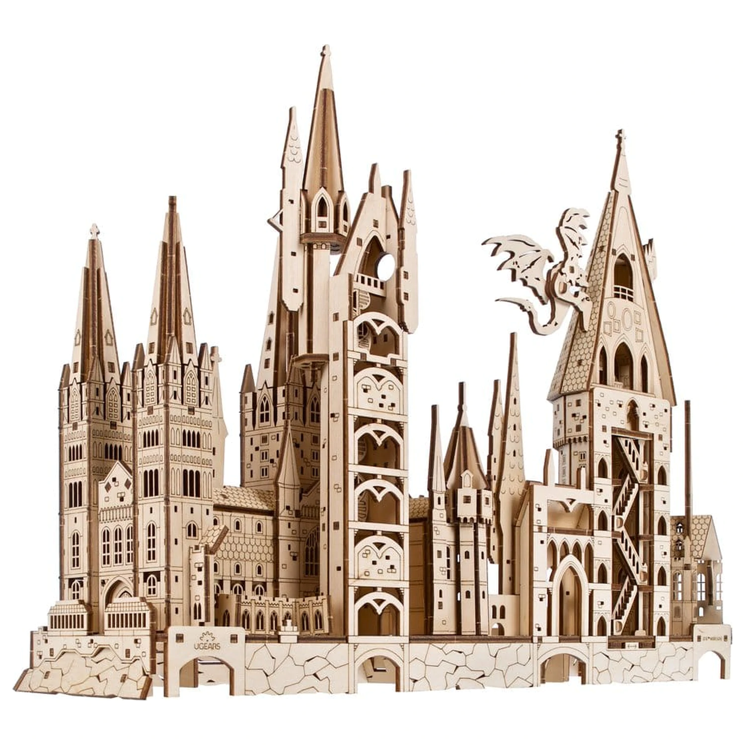 Harry Potter 3D Wooden Puzzle Hogwarts Castle product photo