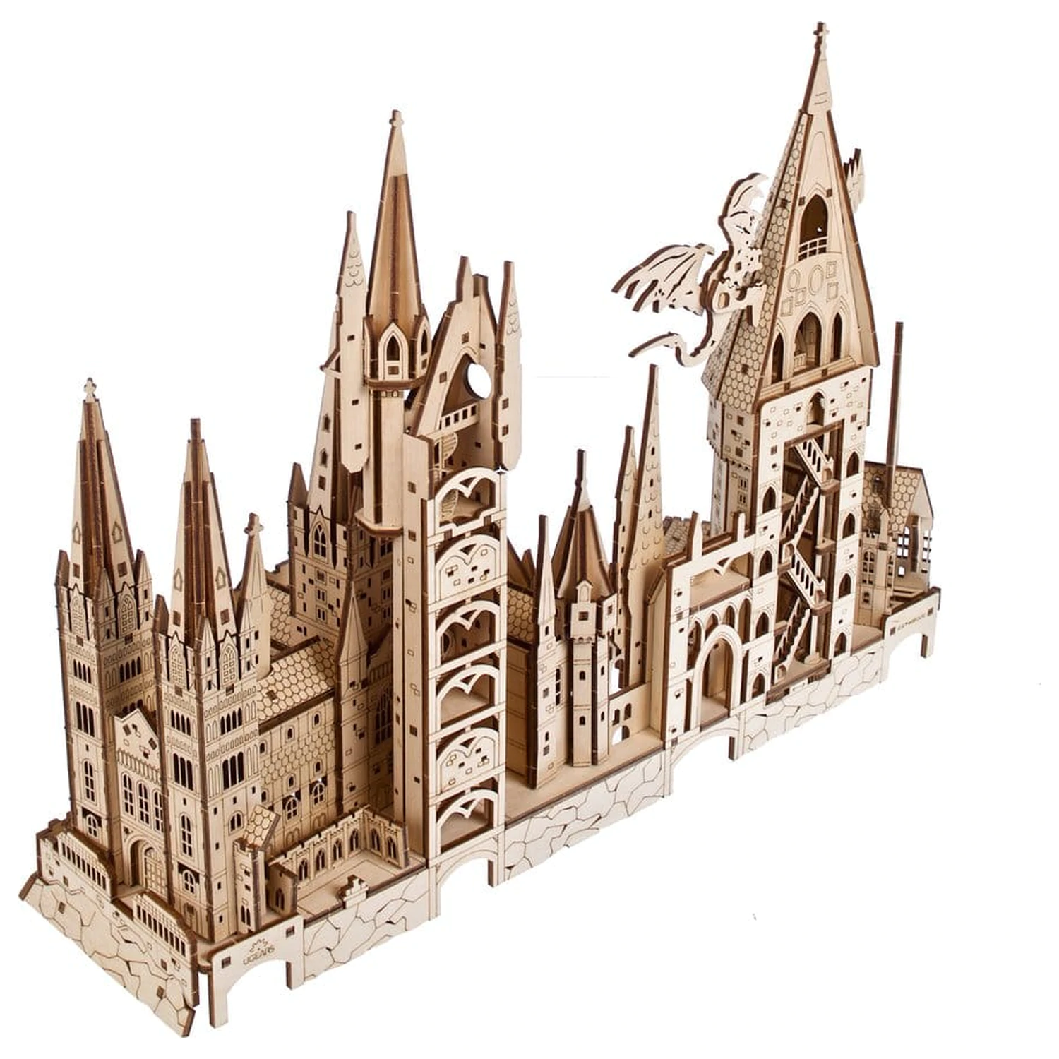 Harry Potter 3D Wooden Puzzle Hogwarts Castle product photo