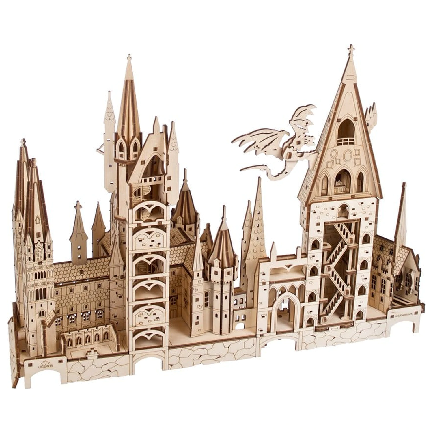Harry Potter 3D Wooden Puzzle Hogwarts Castle product photo