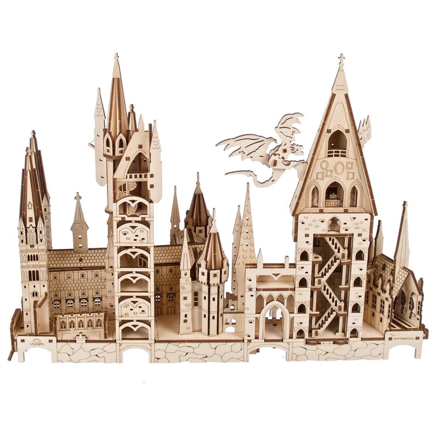 Harry Potter 3D Wooden Puzzle Hogwarts Castle product photo