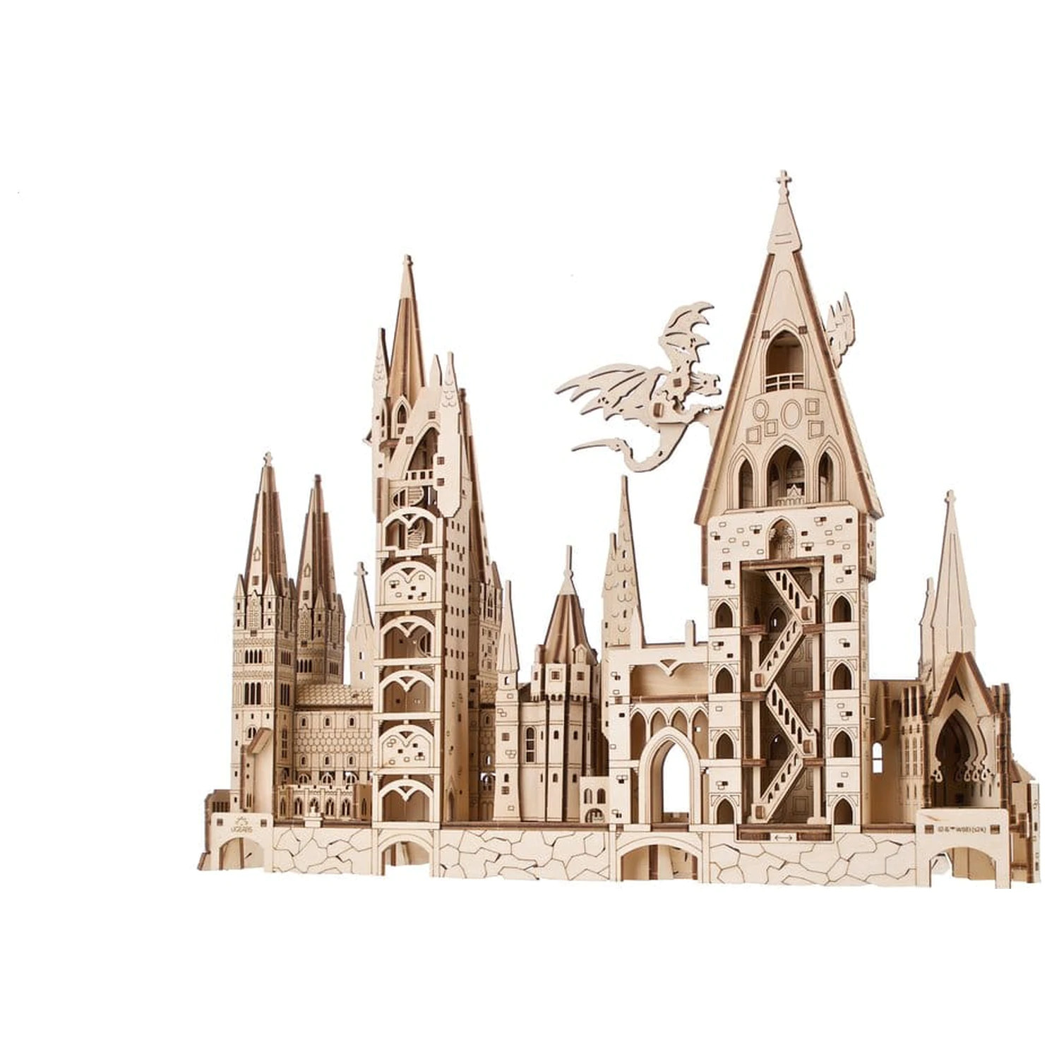 Harry Potter 3D Wooden Puzzle Hogwarts Castle product photo