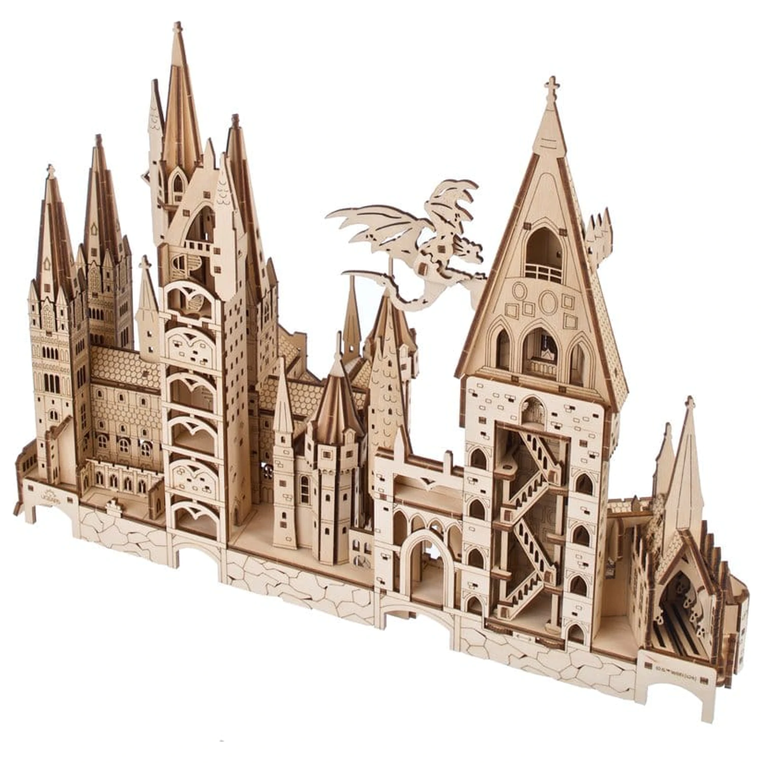 Harry Potter 3D Wooden Puzzle Hogwarts Castle product photo