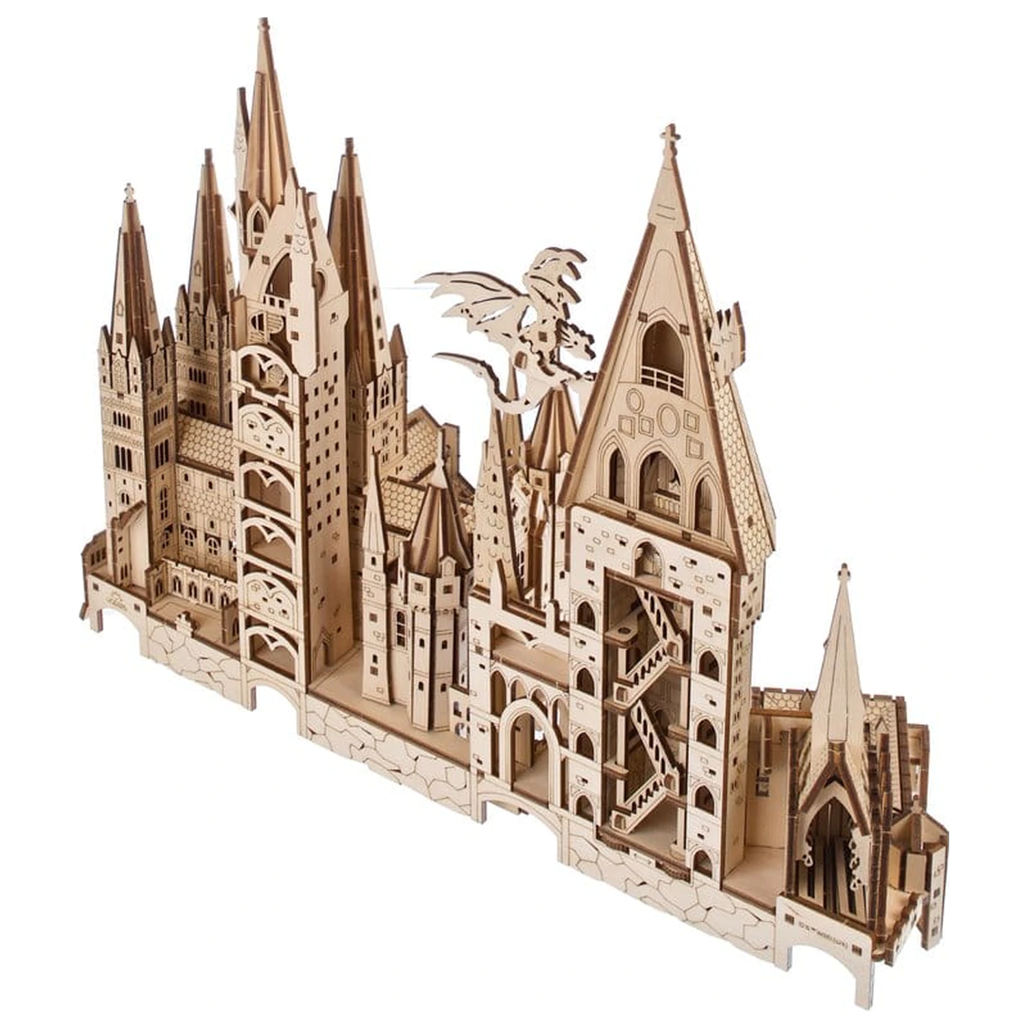 Harry Potter 3D Wooden Puzzle Hogwarts Castle product photo