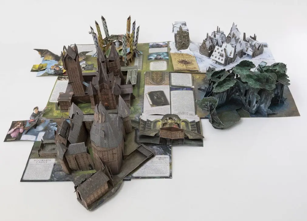 Harry Potter 3D Pop-Up Book A Pop-Up Guide to Hogwarts product photo