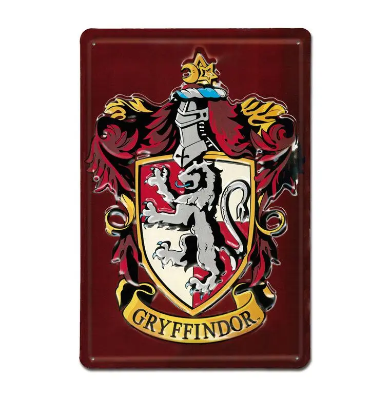 Harry Potter 3D Tin Sign Gryffindor 20 x 30 cm product photo
