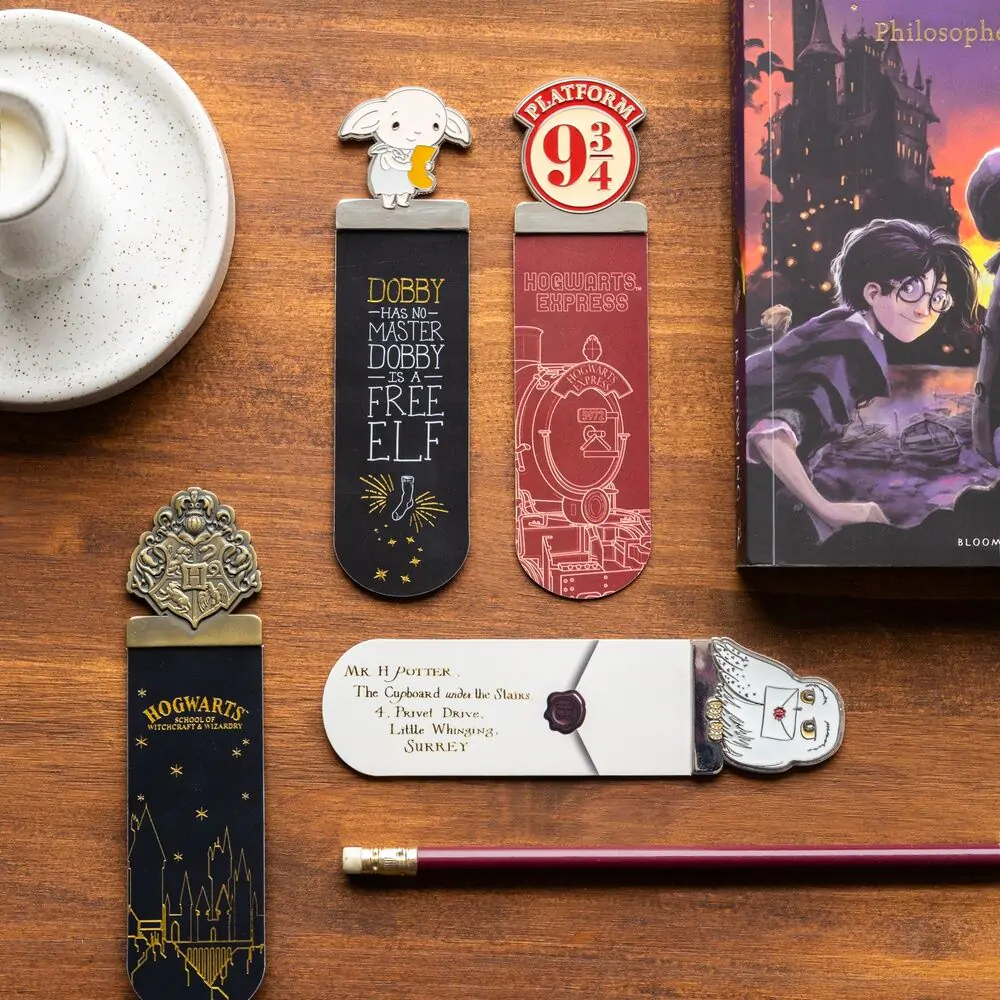 Harry Potter 4 bookmark set product photo
