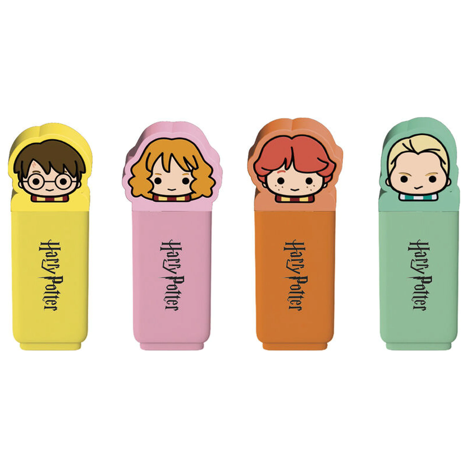 Harry Potter set of 4 highlighters with topper product photo