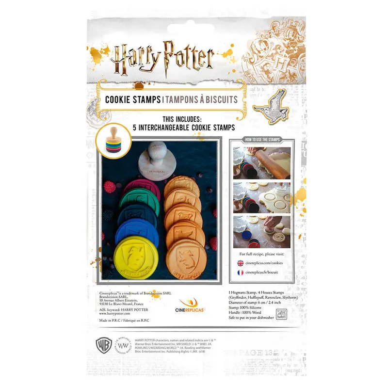 Harry Potter Cookie Stamp Crests termékfotó