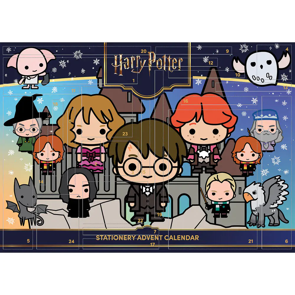 Harry Potter advent calendar product photo