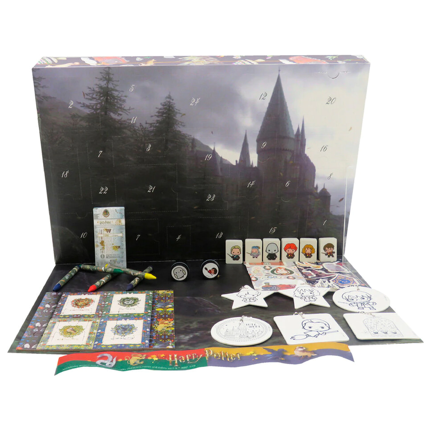 Harry Potter advent calendar product photo