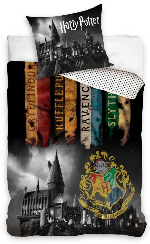 Harry Potter Duvet Cover 140x200cm, Pillowcase 70x90cm product photo