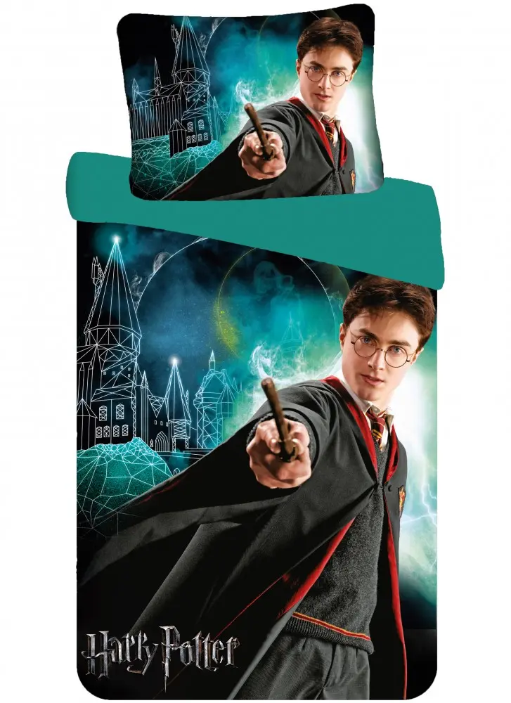 Harry Potter Duvet Cover 140x200cm, Pillowcase 70x90cm product photo