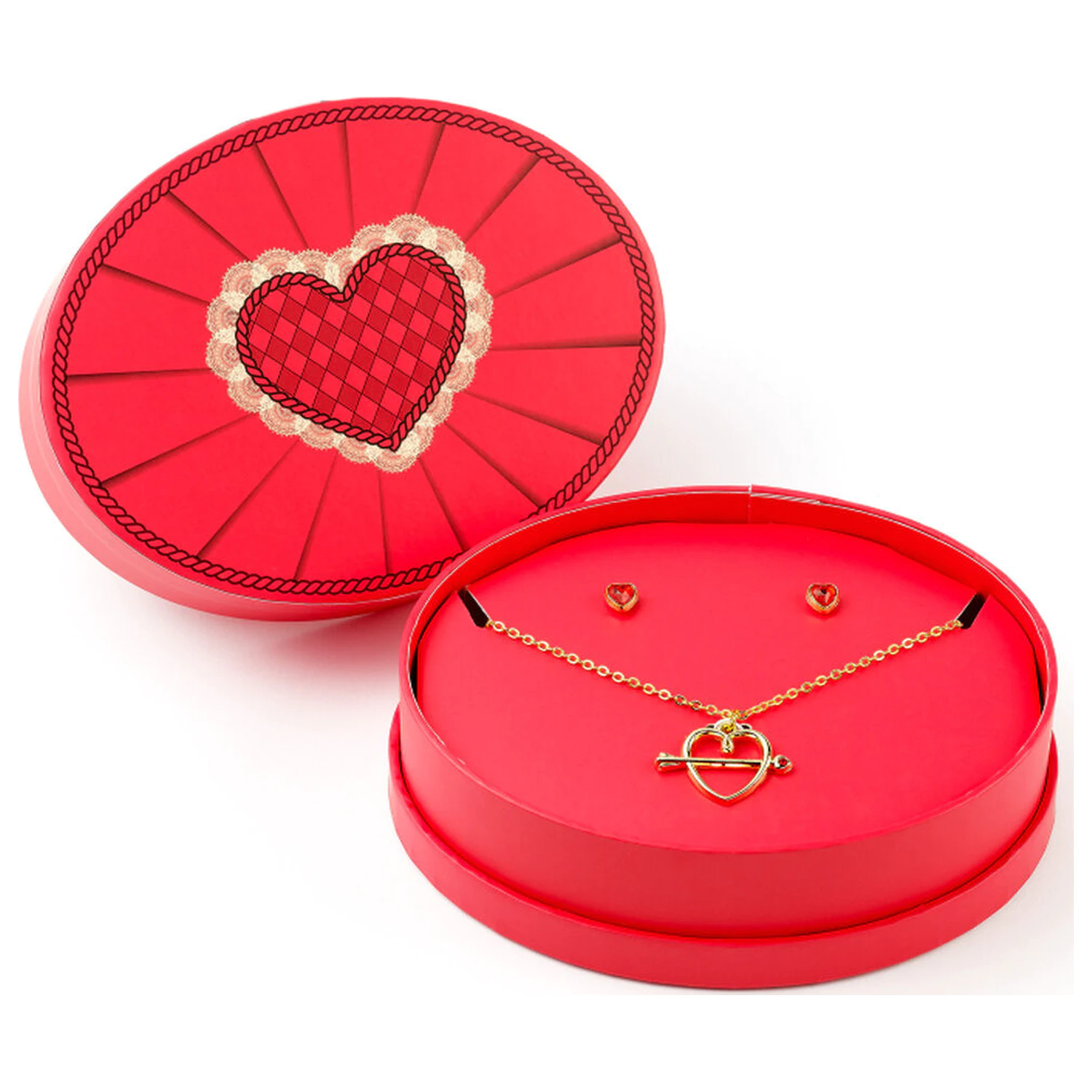 Harry Potter Amortentia necklace and earrings gift set product photo