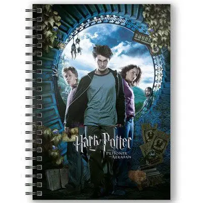 Harry Potter Notebook with 3D-Effect Harry Potter and the Prisoner of Azkaban product photo