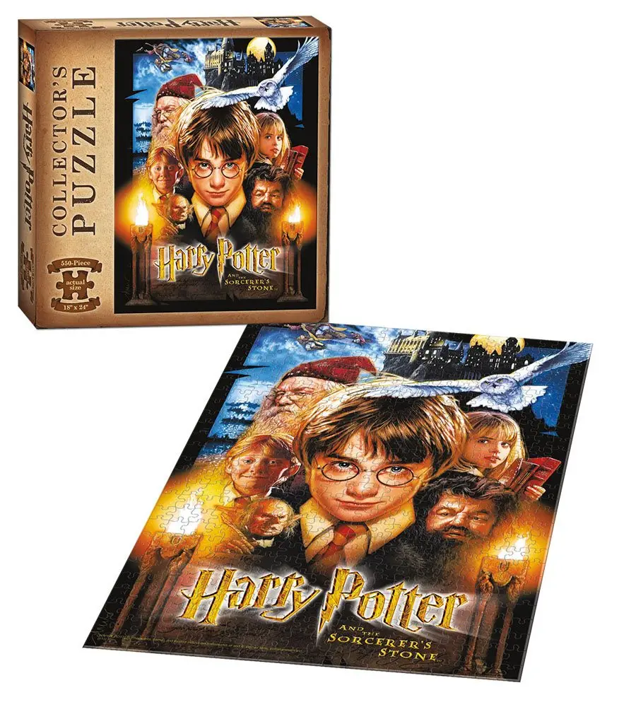 Harry Potter and the Sorcerer's Stone Collector's Jigsaw Puzzle Movie (550 pieces) product photo