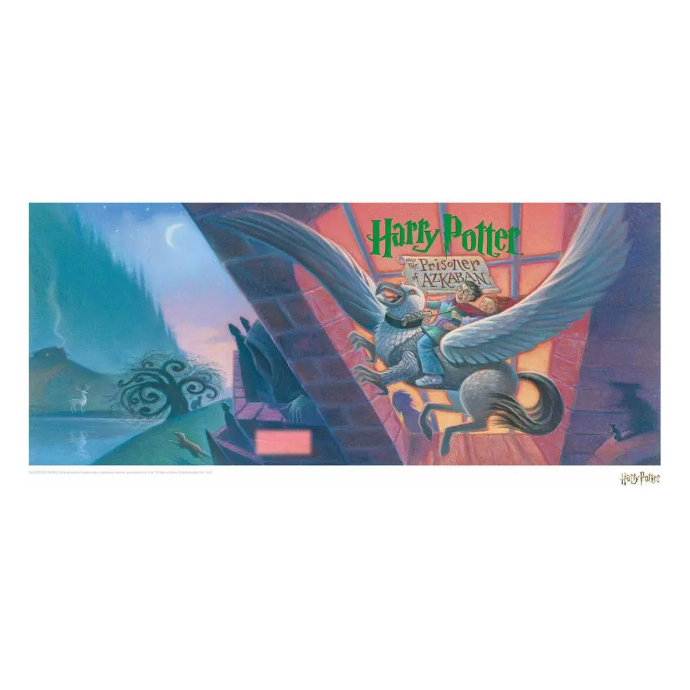 Harry Potter Art Print Prisoner of Azkaban Book Cover Artwork Limited Edition 42 x 30 cm product photo
