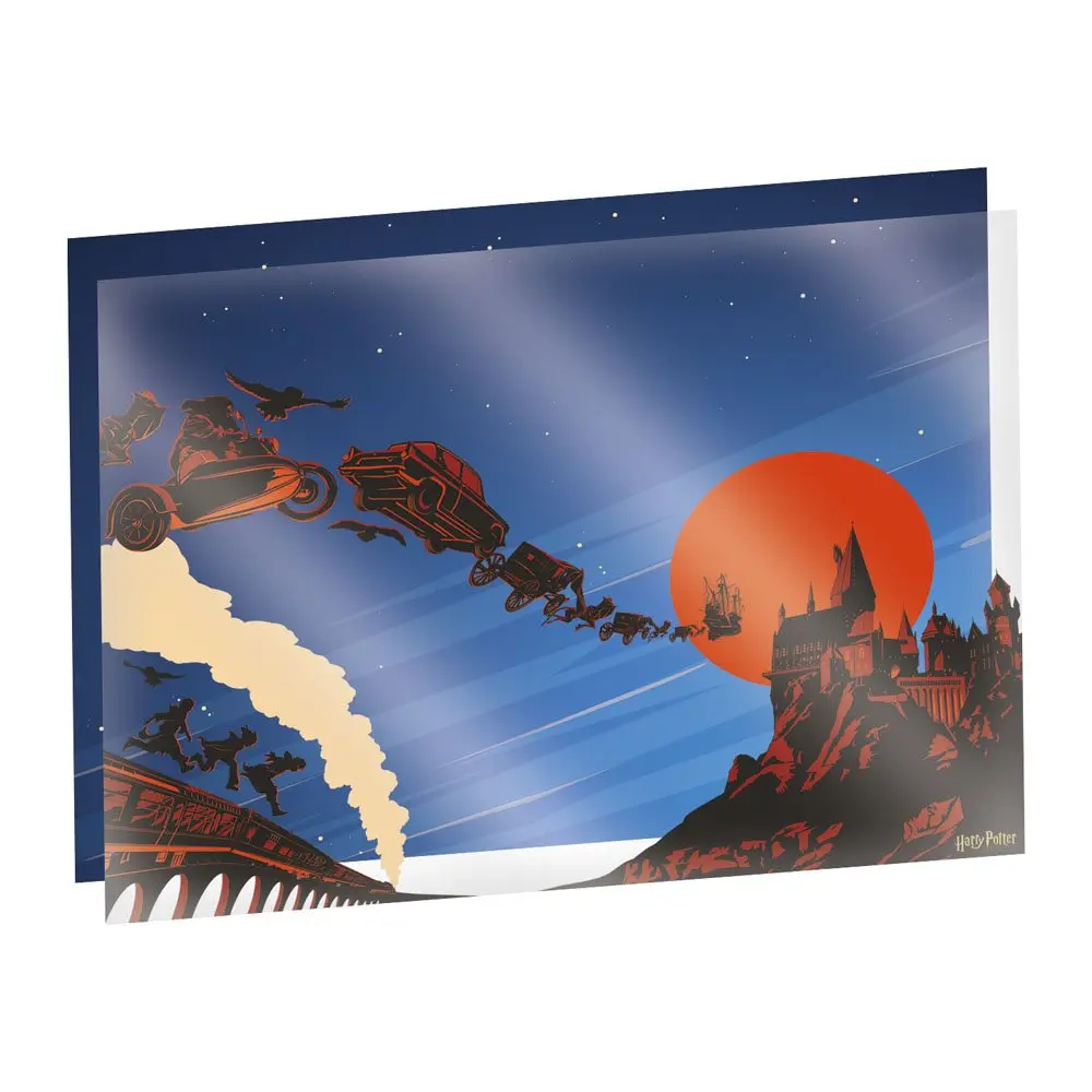 Harry Potter Art Print Transport to Hogwarts Limited Edition Fan-Cel 36 x 28 cm product photo