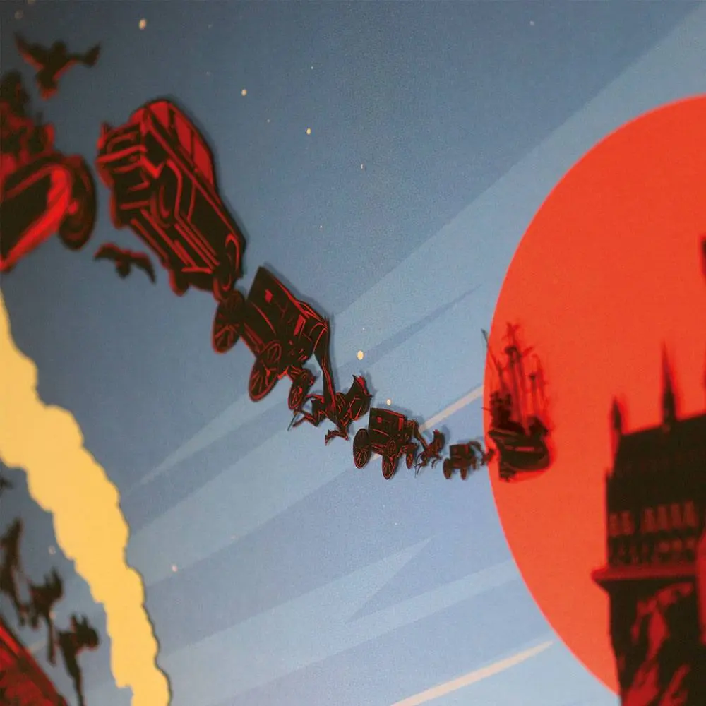 Harry Potter Art Print Transport to Hogwarts Limited Edition Fan-Cel 36 x 28 cm product photo