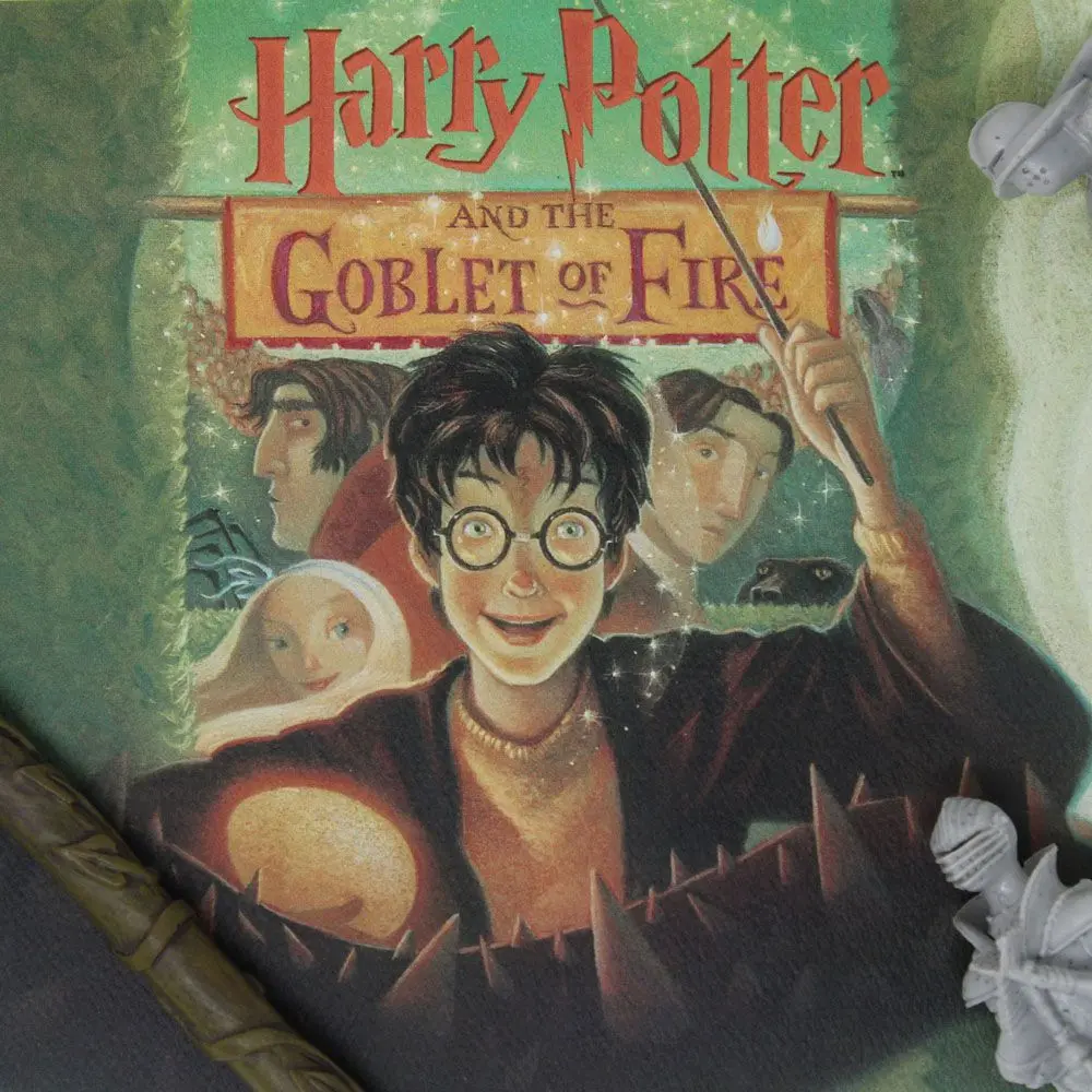 Harry Potter Art Print Goblet of Fire Book Cover Artwork Limited Edition 42 x 30 cm product photo
