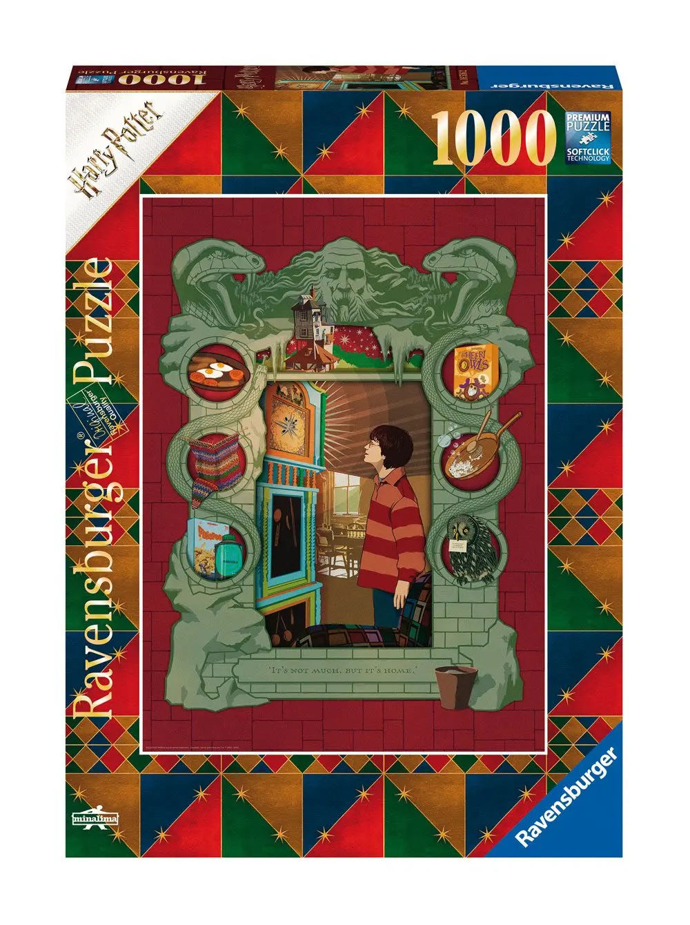Harry Potter Jigsaw Puzzle At The Weasley's (1000 pieces) product photo
