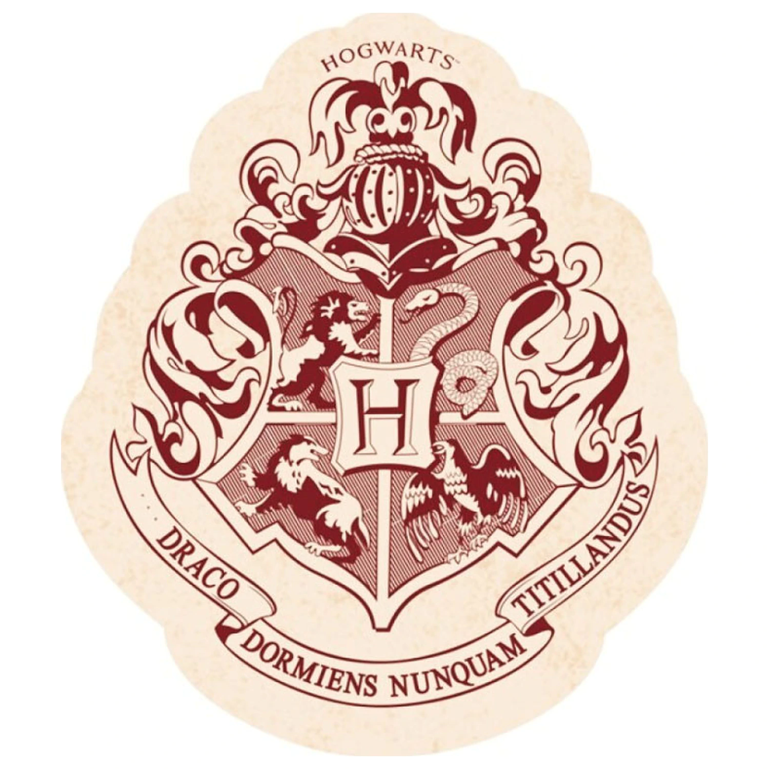 Harry Potter Beige Shaped Pillow, Decorative Pillow product photo