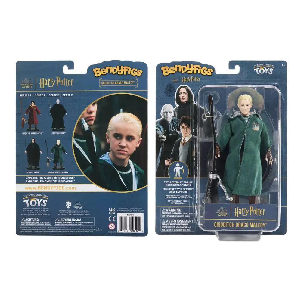 Harry Potter Bendyfigs Bendable Figure Draco Malfoy Quidditch 19 cm product photo