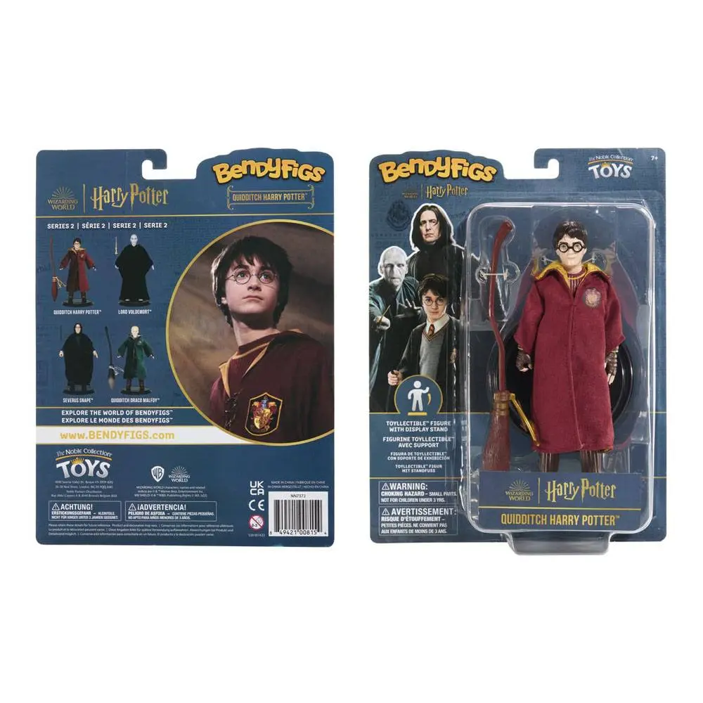 Harry Potter Bendyfigs Bendable Figure Harry Potter Quidditch 19 cm product photo
