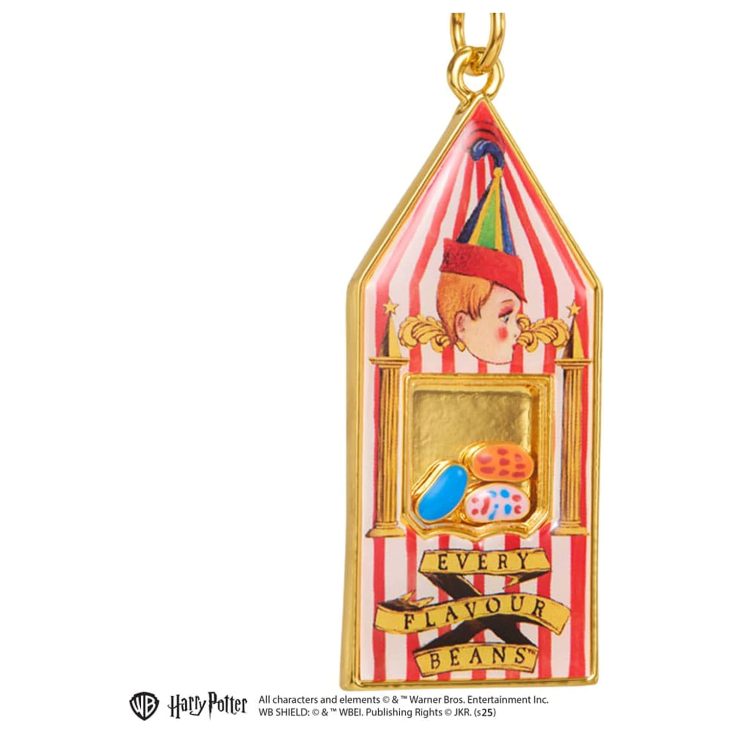 Harry Potter Metal Keychain Bertie Bott's Keychain  product photo