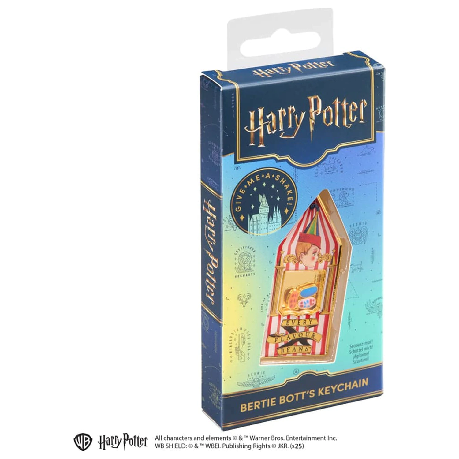 Harry Potter Metal Keychain Bertie Bott's Keychain  product photo