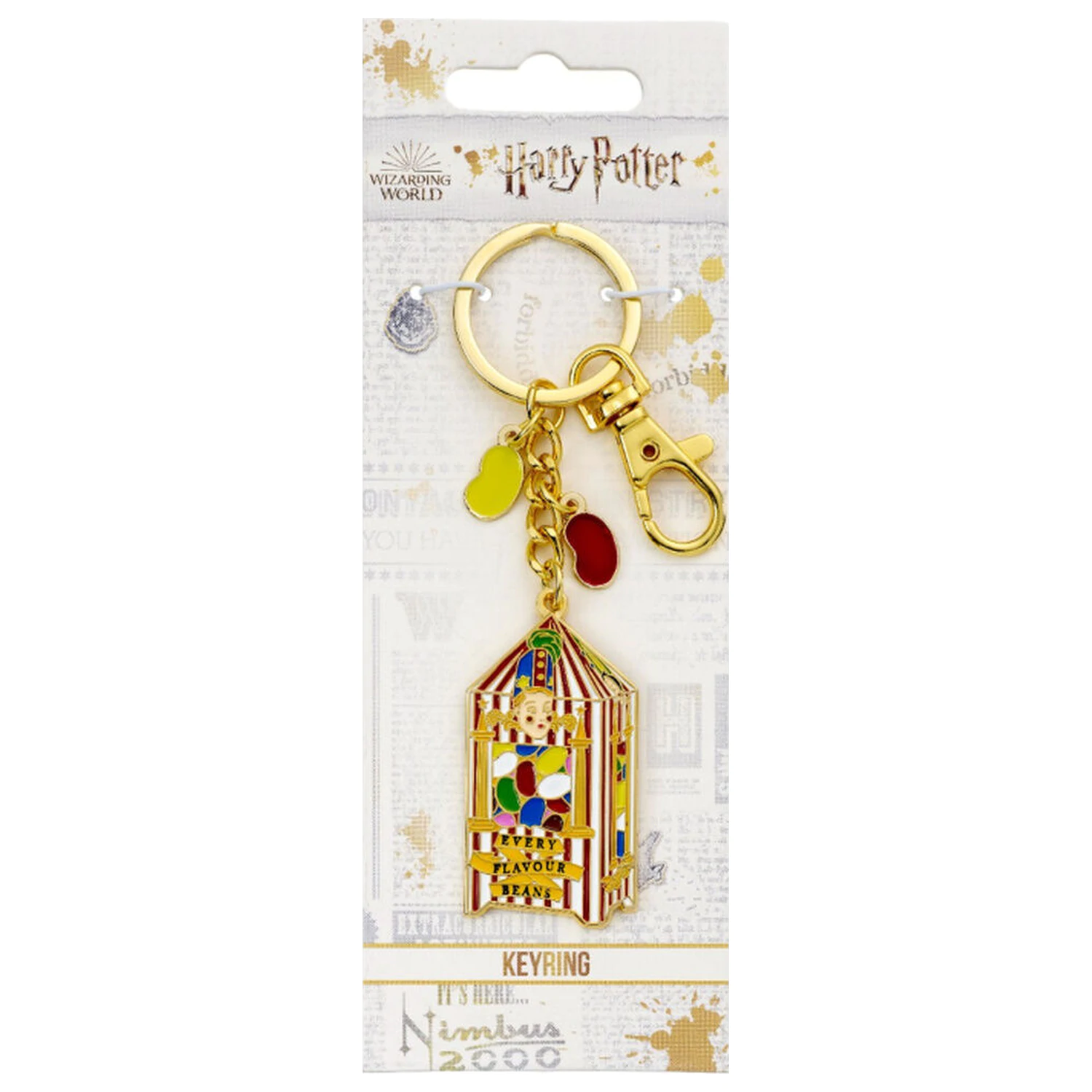 Harry Potter Bertie Botts keyring product photo