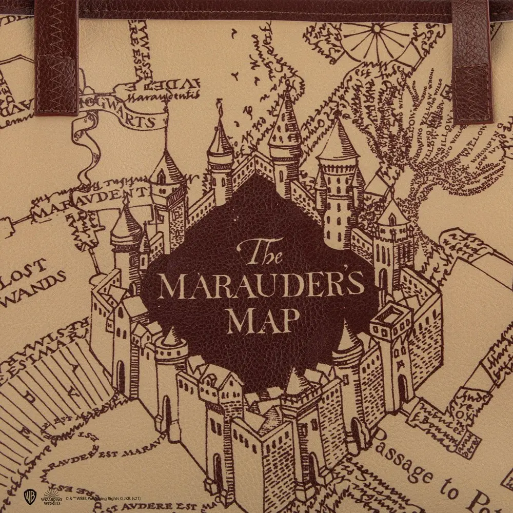 Harry Potter Shopping Bag & Pouch Marauder's Map termékfotó