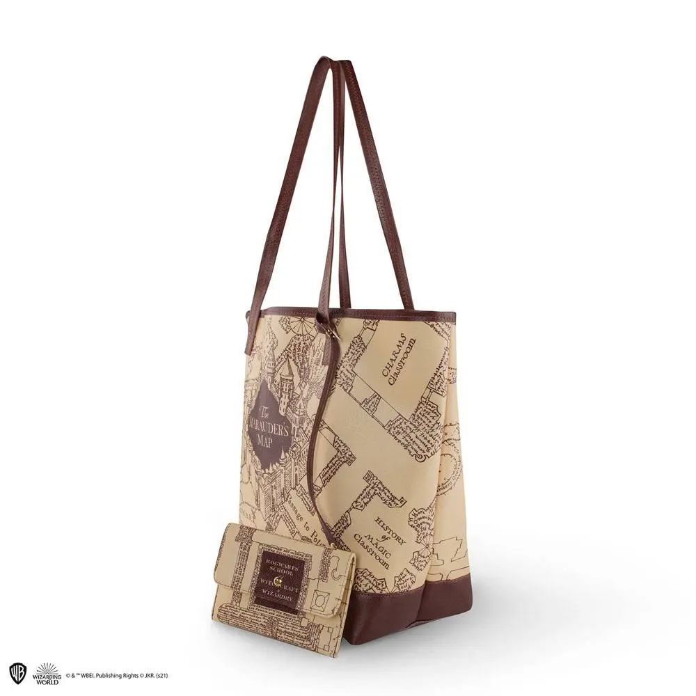 Harry Potter Shopping Bag & Pouch Marauder's Map termékfotó