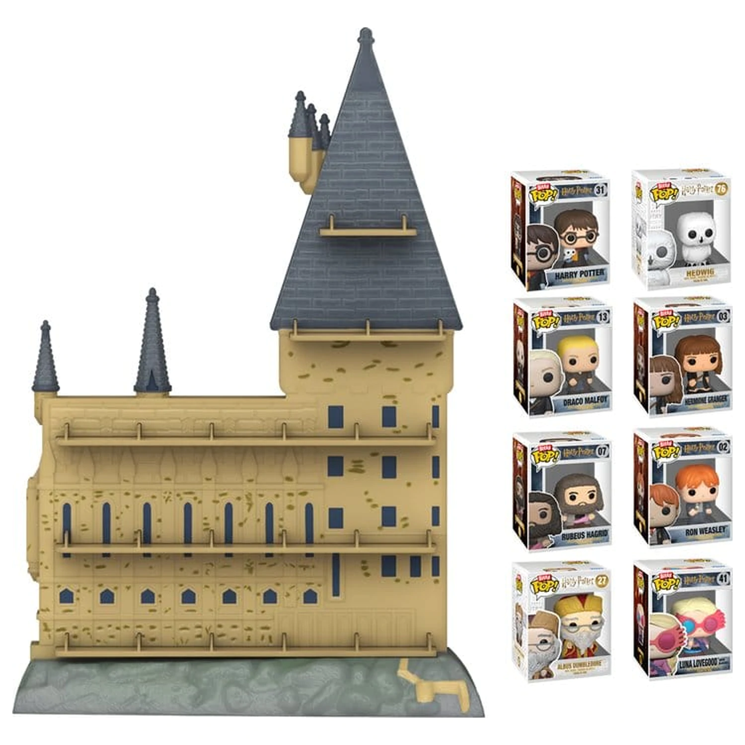 Harry Potter Bitty Funko POP! Bitty Box Display BP&D Bundle product photo