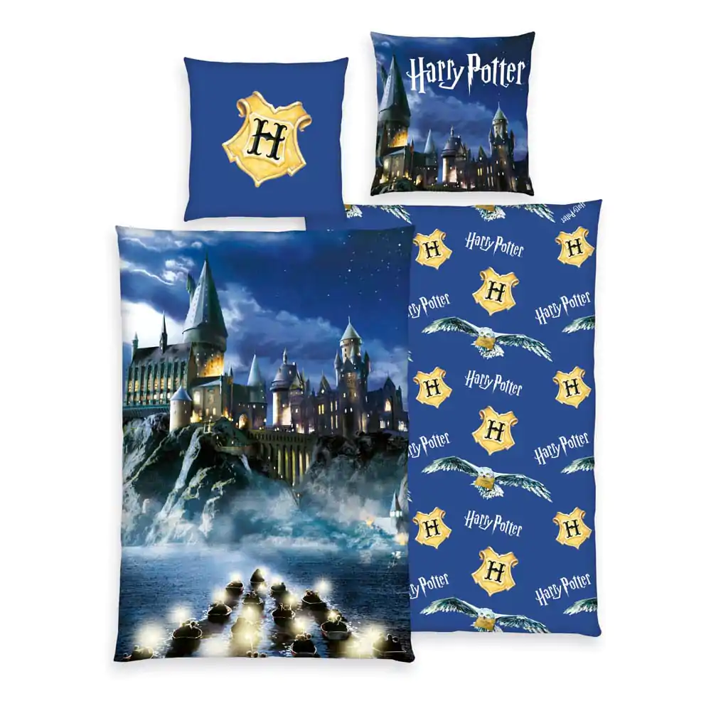 Harry Potter Duvet Set Blue 135 x 200 cm / 80 x 80 cm termékfotó