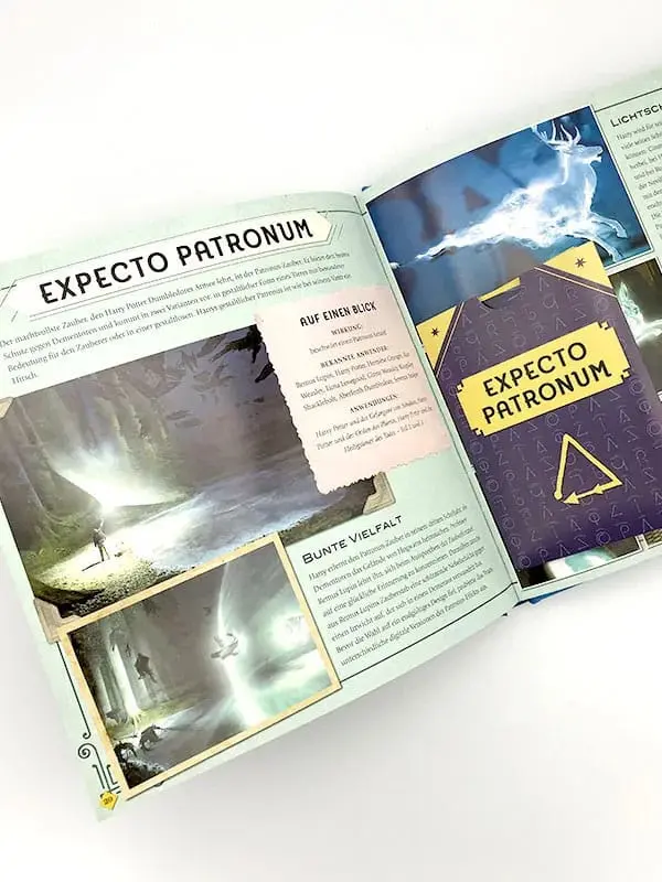 Harry Potter Book Die Zaubersprüche *German Version* product photo