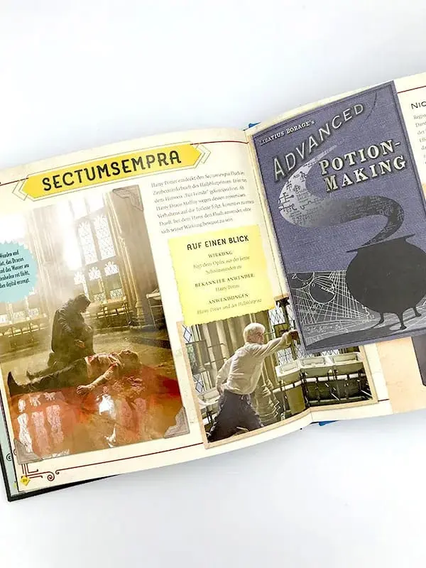 Harry Potter Book Die Zaubersprüche *German Version* product photo