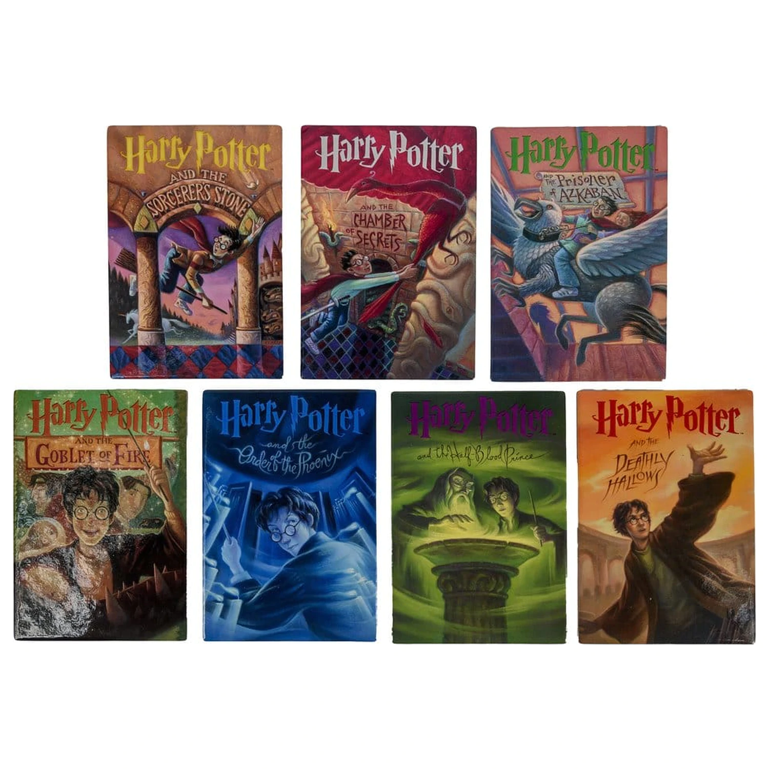 Harry Potter Coasters Book Inspired (Set of 7) product photo