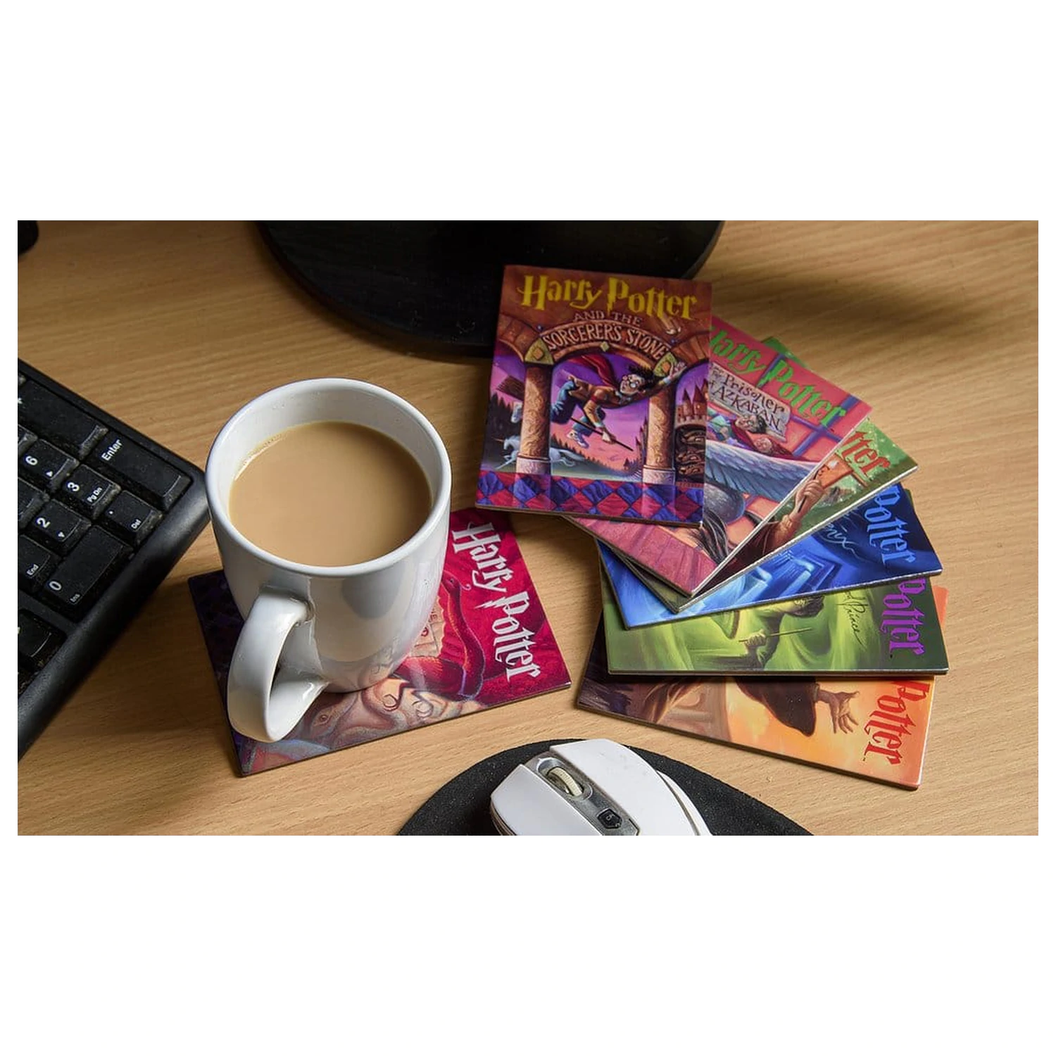 Harry Potter Coasters Book Inspired (Set of 7) product photo