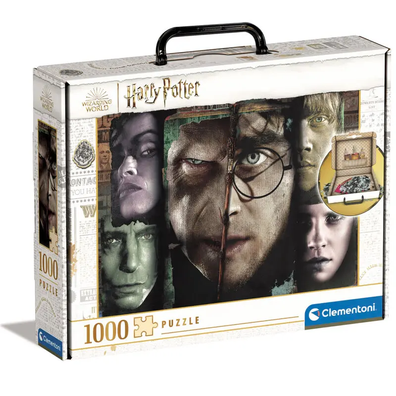 Harry Potter Briefcase Jigsaw Puzzle Good vs. Evil (1000 pieces) product photo