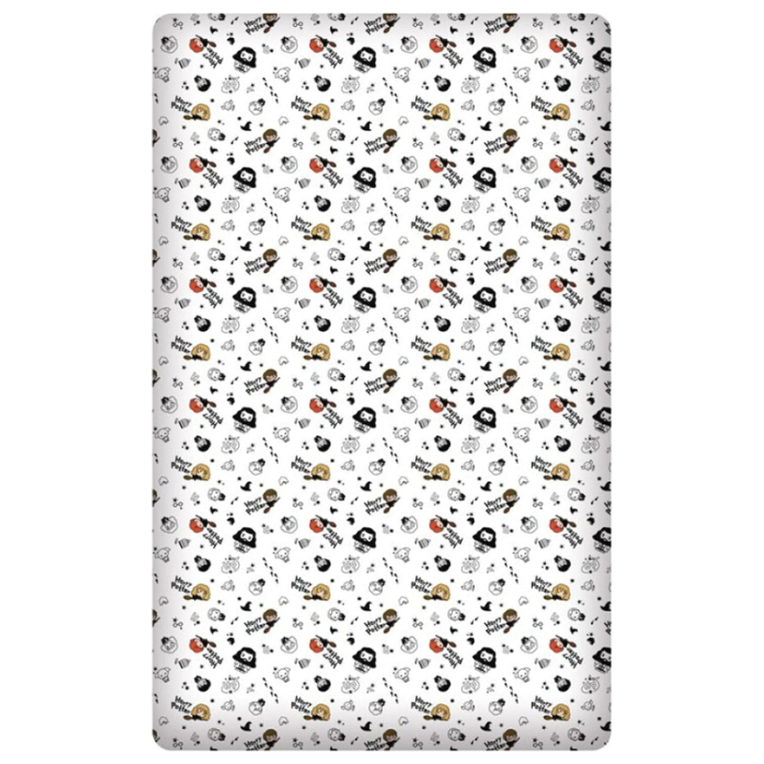 Harry Potter Broom fitted sheet 90x200 cm product photo