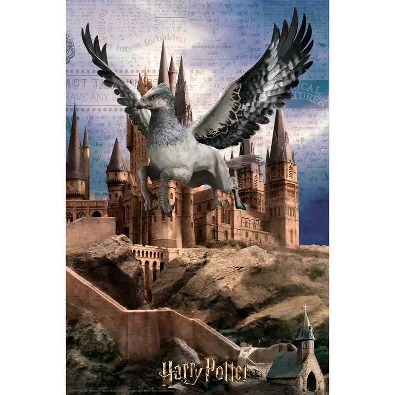 Harry Potter Buckbeak and Hogwarts Prime 3D puzzle 300pcs product photo
